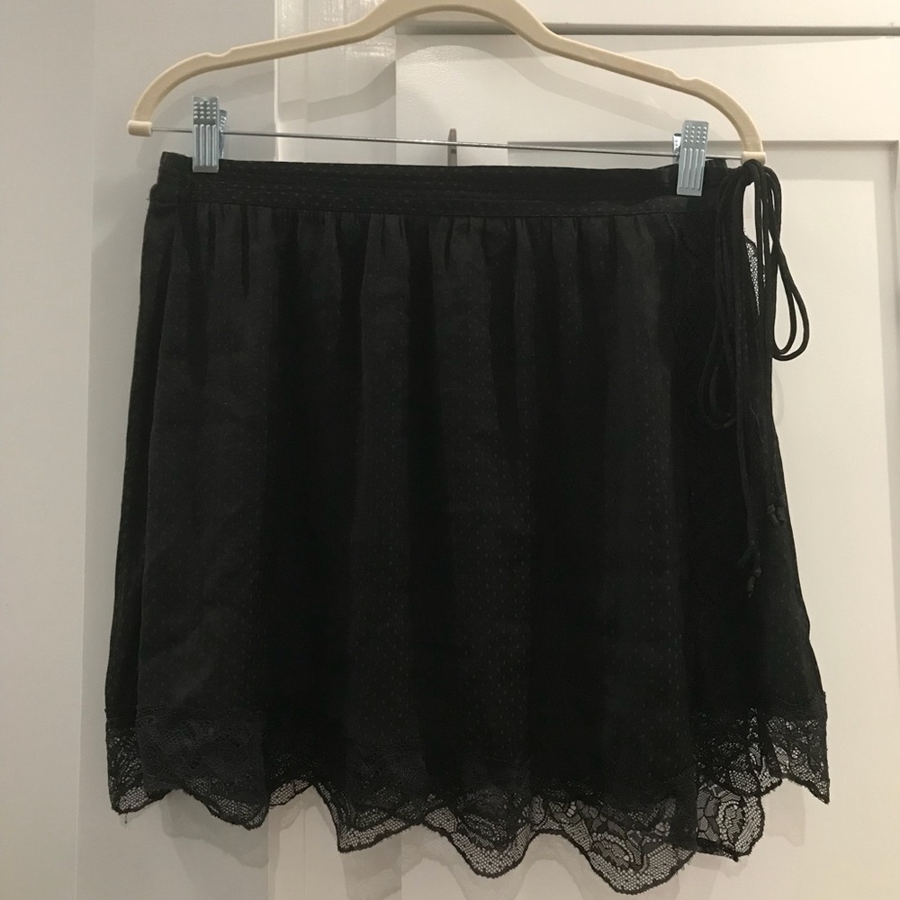 Free People Black Skirt